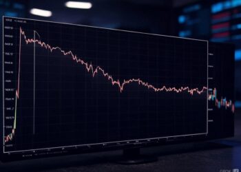 Cae el precio de bitcoin. Fuente: imagen generada por CriptoNoticias mediante Grok.