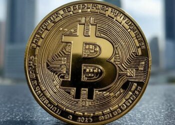 1 bitcoin físico de ficción.