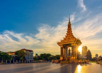 Fotografía de la capital de Camboya. Fuente: stock.adobe.com