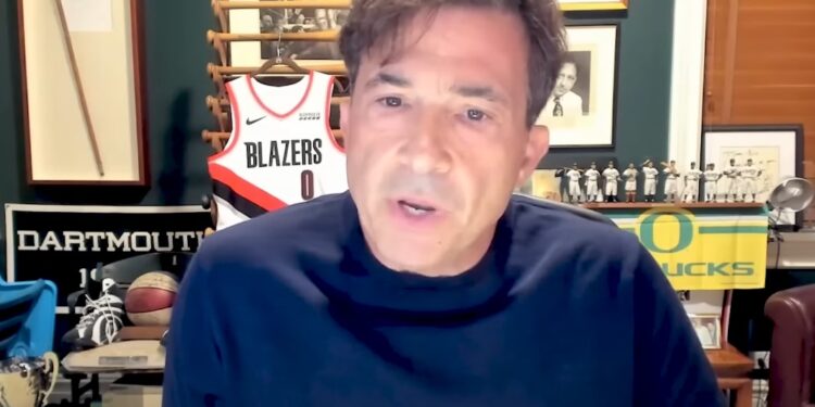 Eric Semler, fundador de Semler Scientific, en una entrevista el mes pasado. Fuente: YouTube.