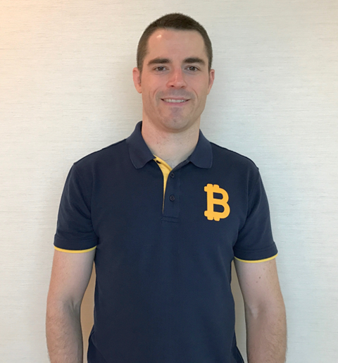 Roger Ver, inversionista y defensor de bitcoin, en el transcurso de 2016.