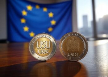 La stablecoin USDC ya acapara gran parte del mercado Europeo. Fuente: Grok.