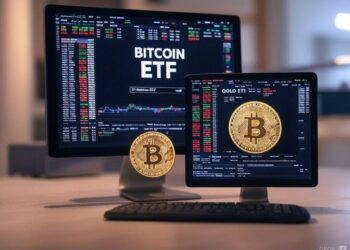 El próximo año los ETF de bitcoin podrían superar los del oro. Fuente: Grok.
