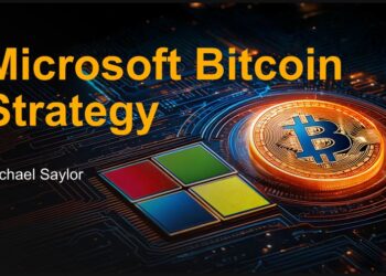 Microsoft es la tercera empresa más valiosa del mundo. Fuente: Michael Saylor