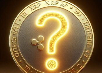 criptomoneda XRP/ripple y un signo de interrogacion