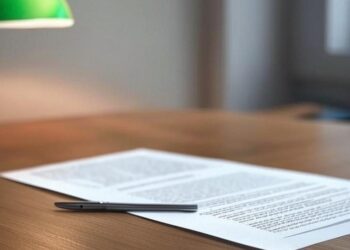 un contrato con letras pequeñas, estilo windows