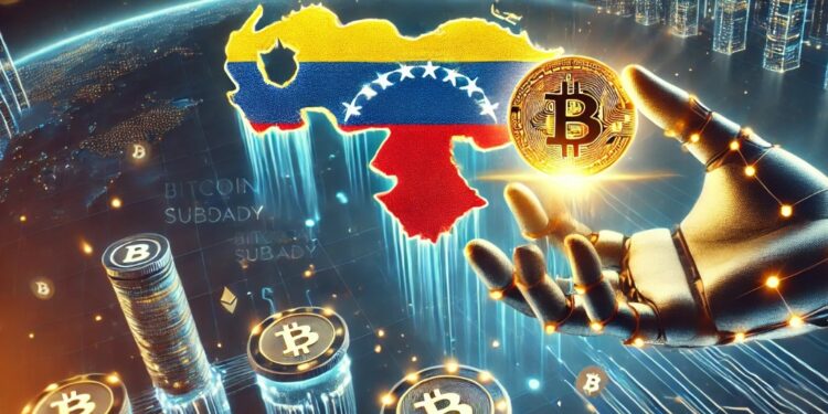 El futuro de la inclusión financiera y los derechos humanos: Jorge Jraissati y su equipo reciben un subsidio en BTC. Fuente: ChatGPT.