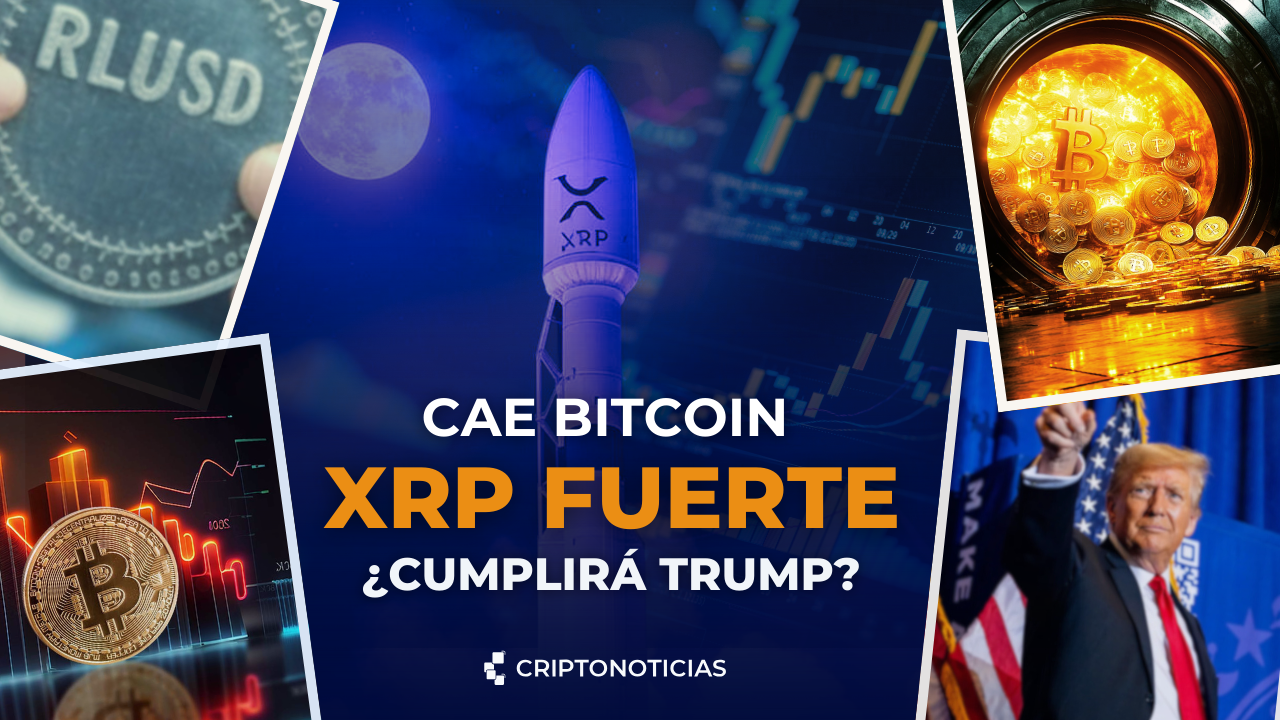 Bitcoin cae y el mercado espera por Trump, revísalo en el resumen de noticias