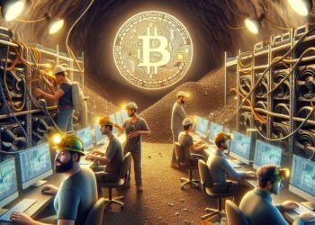 Mineros habrían reducido el costo de producción de bitcoin al usar ASIC más eficientes. Fuente: IA Microsoft Designer.