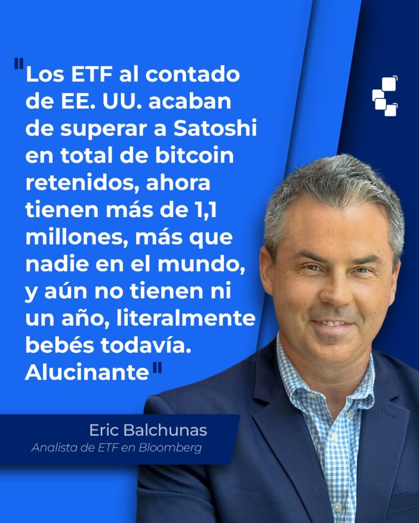 Opinión de Eric Balchunas sobre los ETF al contado de bitcoin