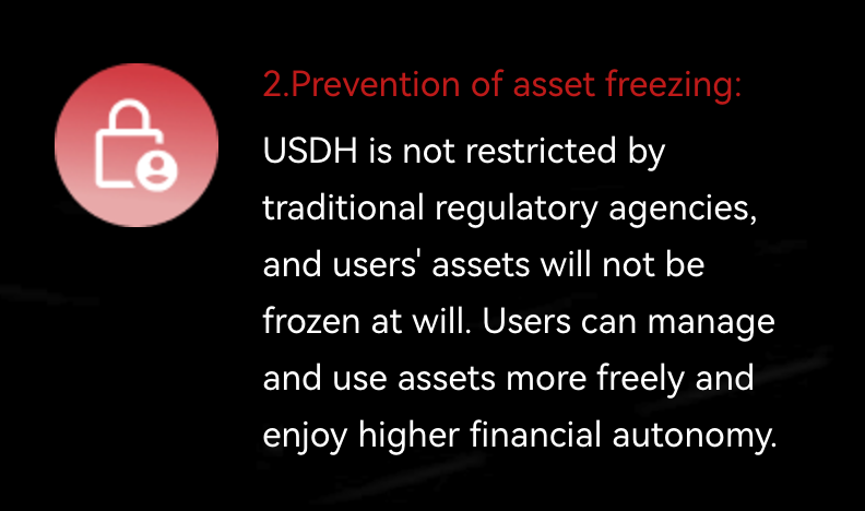 la stablecoin USDH es anti censura