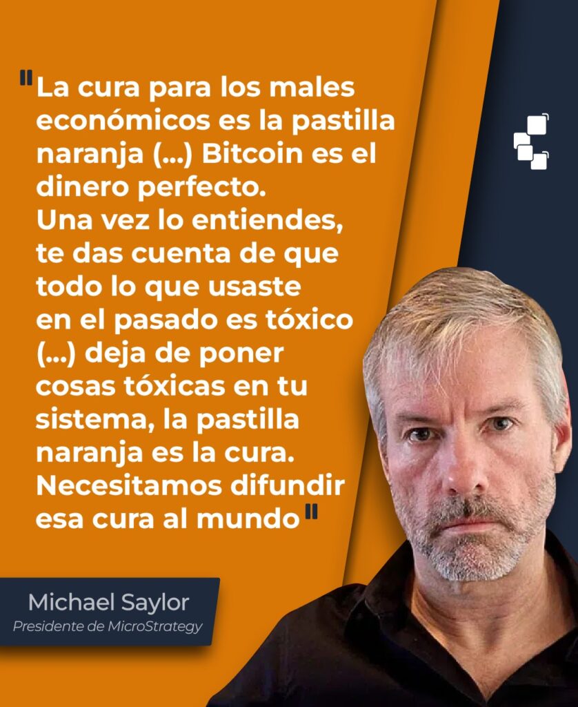 Opinión de Michael Saylor sobre Bitcoin