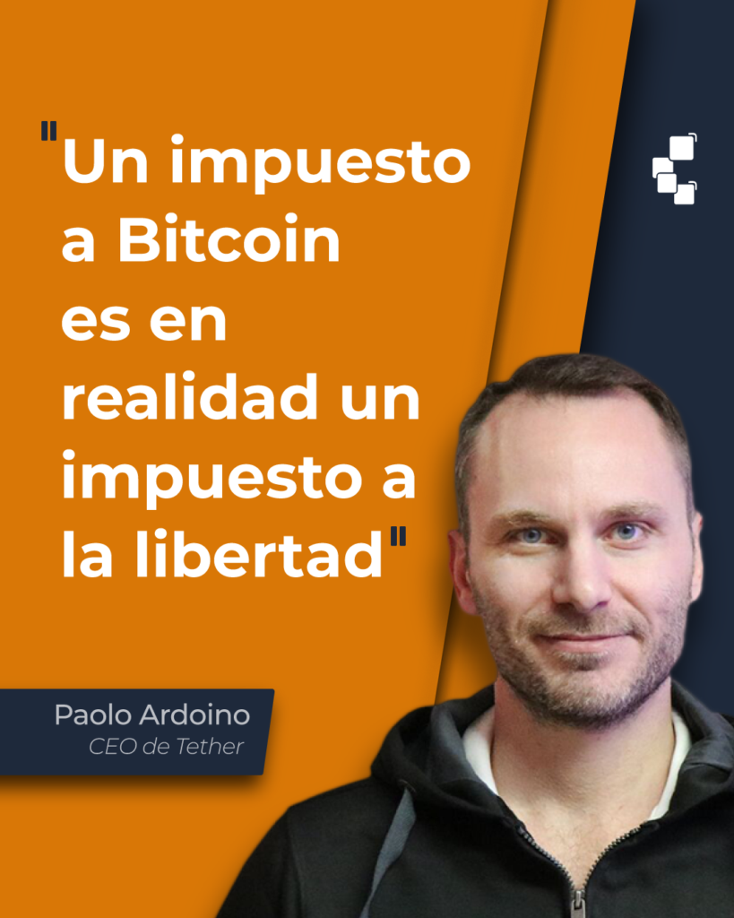 Opinión de Paolo Ardoino sobre Bitcoin