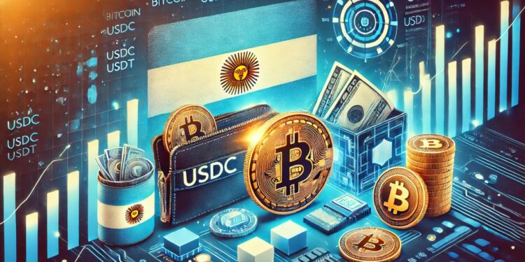 Argentina se consolida como líder en la adopción de criptomonedas en Latinoamérica, con un 19% de su población utilizando criptoactivos. Fuente: ChatGPT.