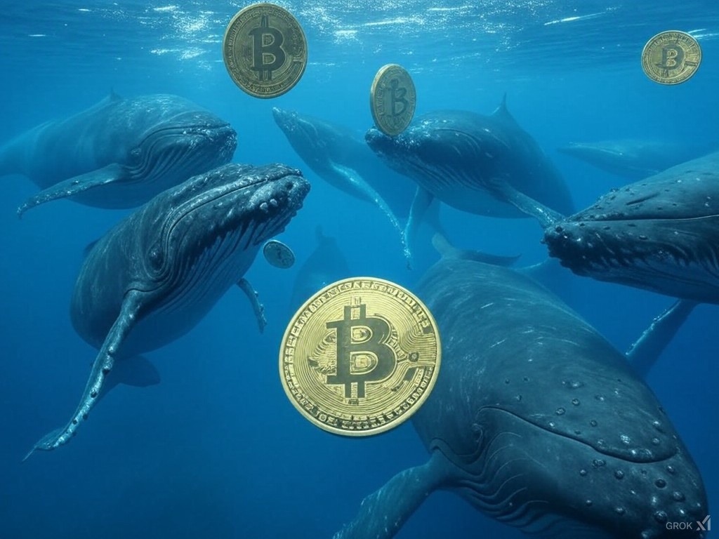 Se despertaron las ballenas de bitcoin