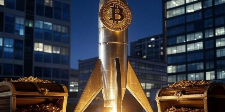 La adopción corporativa y estatal de bitcoin como reserva estratégica es un fenómeno que está redefiniendo la percepción de este activo digital. Fuente: Grok.