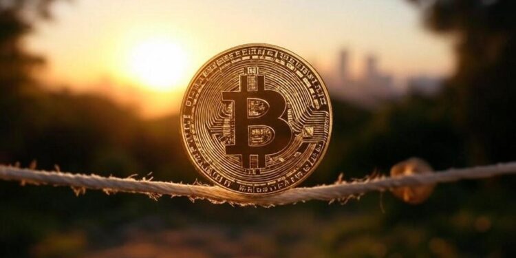 ¿Podrá bitcoin sostenerse por arriba de 100.000 dólares? Fuente: imagen generada por CriptoNoticias mediante Grok.