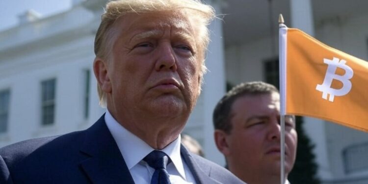 La comunidad de Bitcoin espera que Trump convierta sus palabras en hechos. Fuente: Grok.