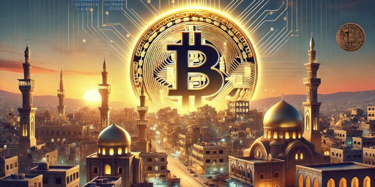 Con el apoyo de Bitcoin, Siria plantea un nuevo rumbo para su economía. Fuente: ChatGPT.