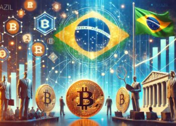 La Receita Federal de Brasil prepara cambios fiscales en torno a los criptoactivos. Fuente: ChatGPT.