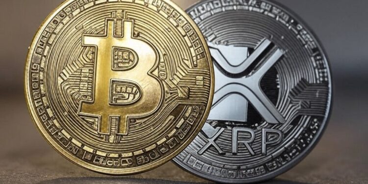 El precio de XRP no muestra una gran subida, si se lo mide en BTC. Fuente: imagen generada mediante Grok, por CriptoNoticias.