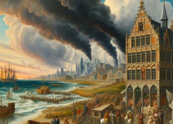 negación del cambio climático, estilo pintura flamenco