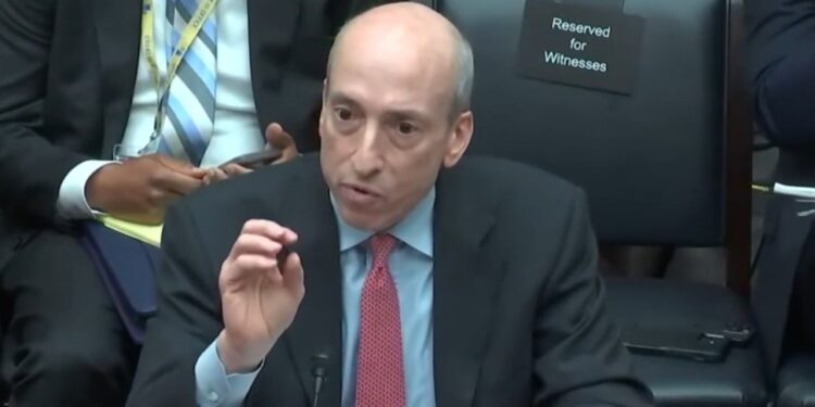 Con la salida de Gensler, la SEC podría estar lista para un nuevo enfoque en la regulación de criptomonedas. Fuente: Youtube – captura de pantalla @CoinDesk.