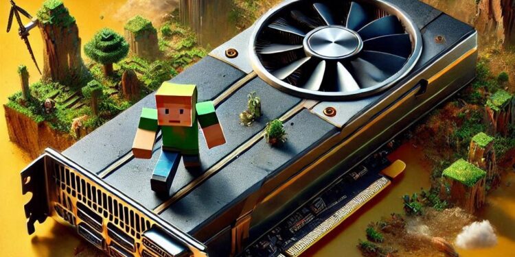 La minería con GPU todavía tiene espacio en las redes de ciertas criptomonedas. Fuente: Microsoft Image Creator