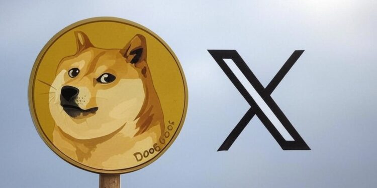 La comunidad de DOGE reclama que se incluya a la memecoin en la plataforma X Money. Fuente: GROK.