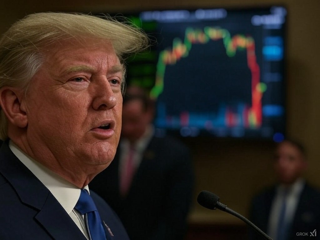 Le memecoin de Trump plante pendant son discours