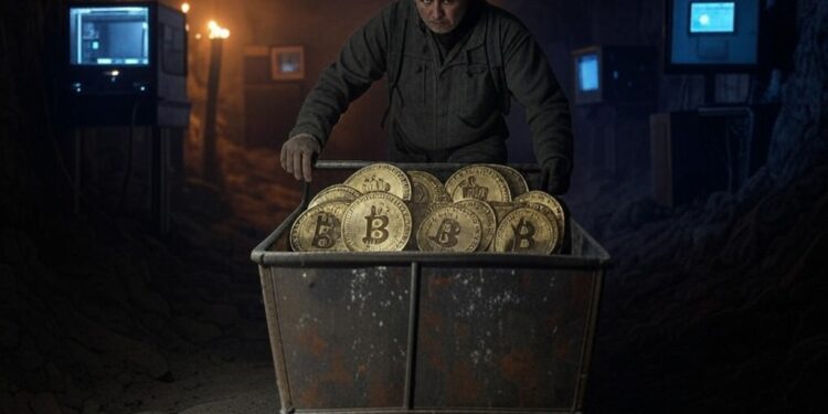Un pool de minería de BTC procesó 7 bloques seguidos. Fuente: IA Grok.