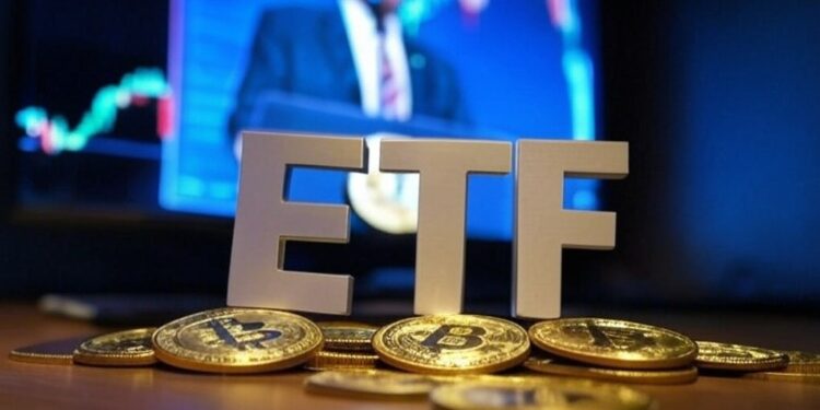 Los ETF de bitcoin se benefician con la presidencia de Trump. Fuente: Grok.