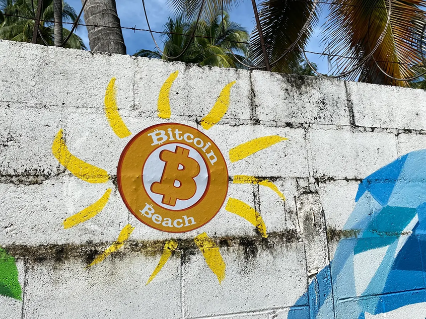 Bitcoin Beach, en el Salvador, es uno de los proyectos de ciudadela más populares.