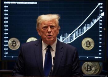 Trump está en los ojos del mercado de bitcoin. Fuente: Grok.