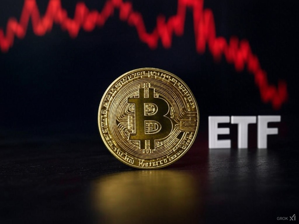 Un lundi rouge s’est terminé pour les ETF Bitcoin Qu’est-ce qui suit pour le prix de la BTC?
