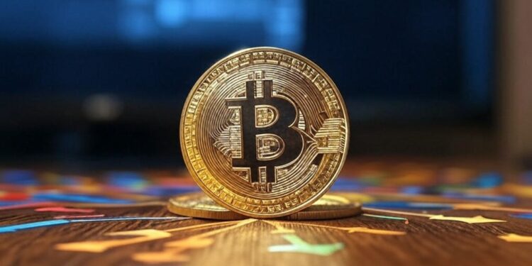 Se anticipa alta volatilidad para bitcoin durante la semana en curso. Fuente: imagen generada mediante Grok, por CriptoNoticias.