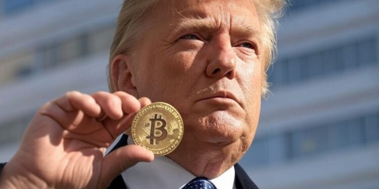 Los anuncios de Trump sobre criptomonedas tienden a afectar el comportamiento de los mercados. Fuente: Grok.