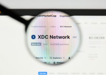 Sube el precio de la criptomoneda XDC Network (XDC). Fuente: stock.adobe.com