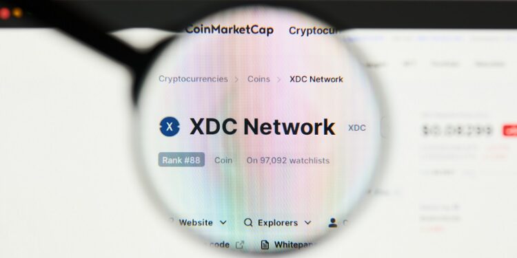 Sube el precio de la criptomoneda XDC Network (XDC). Fuente: stock.adobe.com