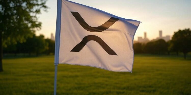 XRP está formando un banderín alcista - Fuente: imagen generada mediante Grok, por CriptoNoticias.