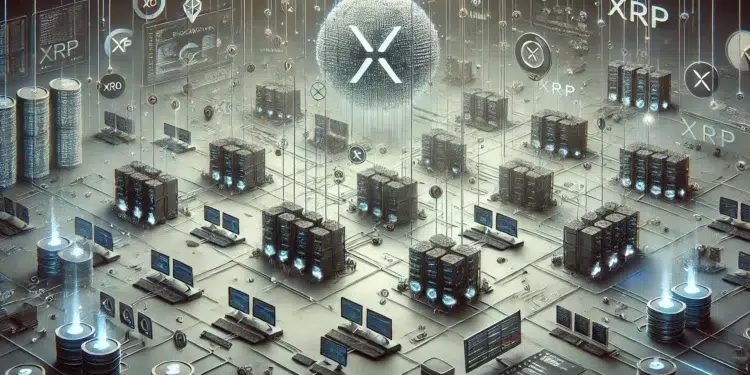 XRPL se detuvo durante una hora. Fuente: IA Microsoft Designer.