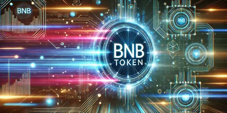 El precio de BNB sube tras anuncios de BNB Chain. Fuente: Microsoft Image Creator