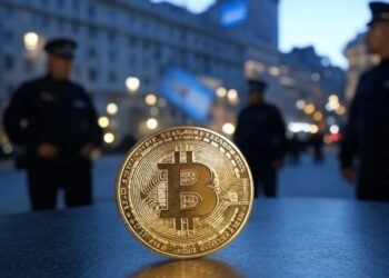 Los policías de Argentina ya tienen pautas para incautar bitcoin. Fuente: Grok.