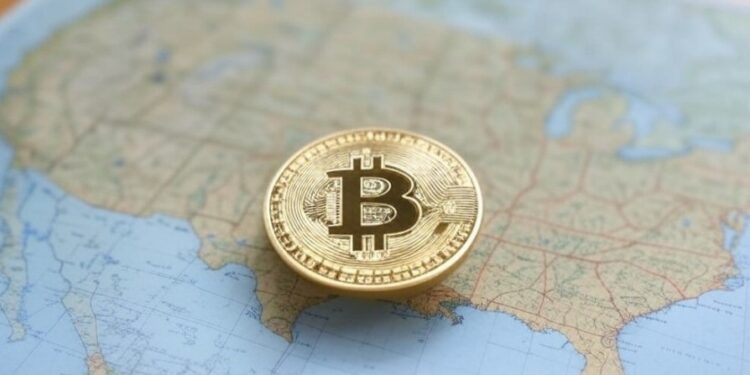 Bitcoin se ha esparcido fácilmente por Estados Unidos. Fuente: Grok.