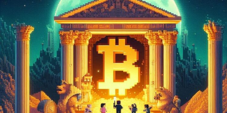 el ultimo bitcoin minado de la historia, estilo minecraft