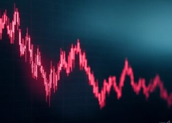 ¿Por qué está cayendo el precio de bitcoin? Fuente: imagen generada mediante Grok, por CriptoNoticias.