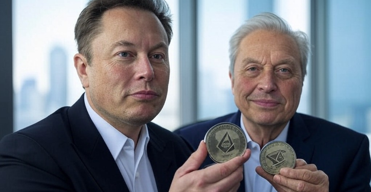 MUSKIT es la memecoin del papá de Elon Musk. Fuente: GROK.