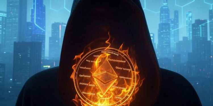 Una persona envía transacciones en la red Ethereum denunciando delitos tecnológicos. Fuente: IA Grok.