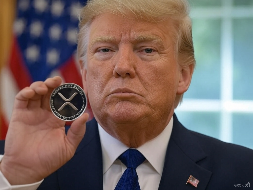 Trump auto-protests avec Ripple et le prix XRP