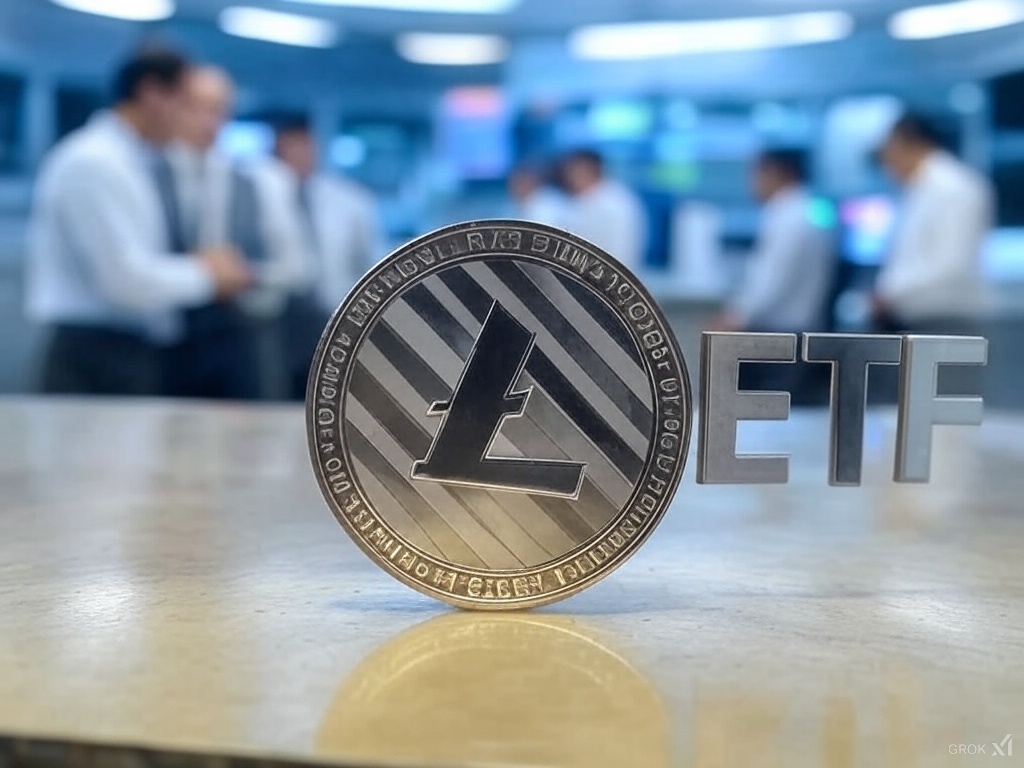 ETF de Litecoin est coté pour le trading